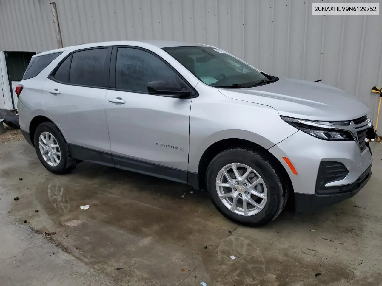 2022 Chevrolet Equinox Ls VIN: 2GNAXHEV9N6129752 Lot: 58768675