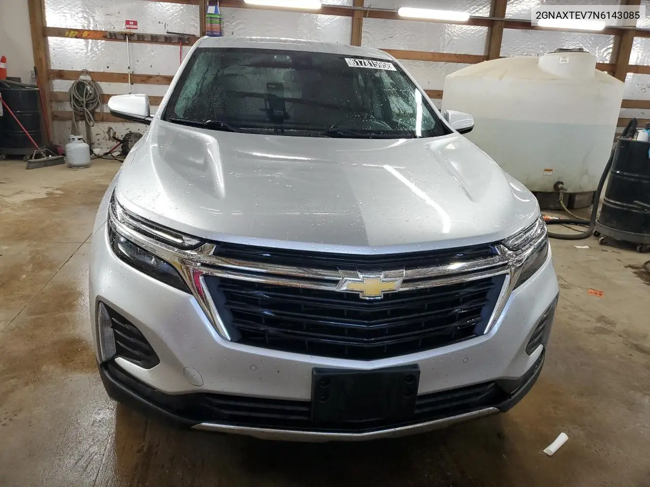2022 Chevrolet Equinox Lt VIN: 2GNAXTEV7N6143085 Lot: 61781595