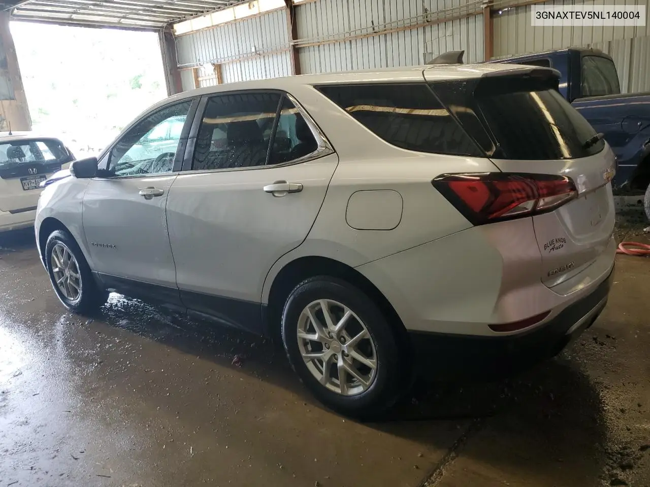 2022 Chevrolet Equinox Lt VIN: 3GNAXTEV5NL140004 Lot: 62822335