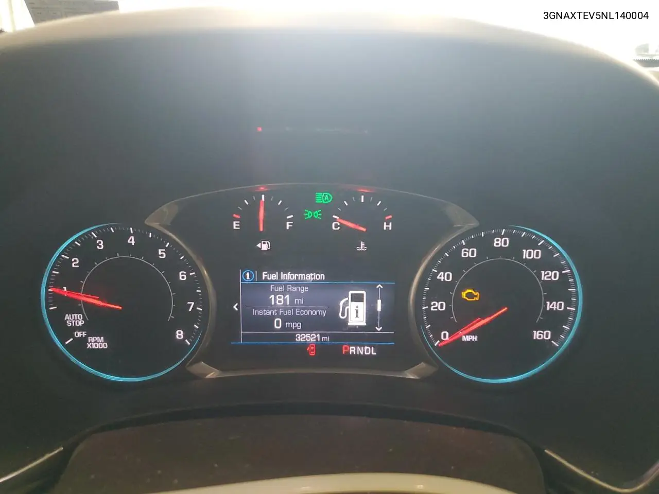2022 Chevrolet Equinox Lt VIN: 3GNAXTEV5NL140004 Lot: 62822335