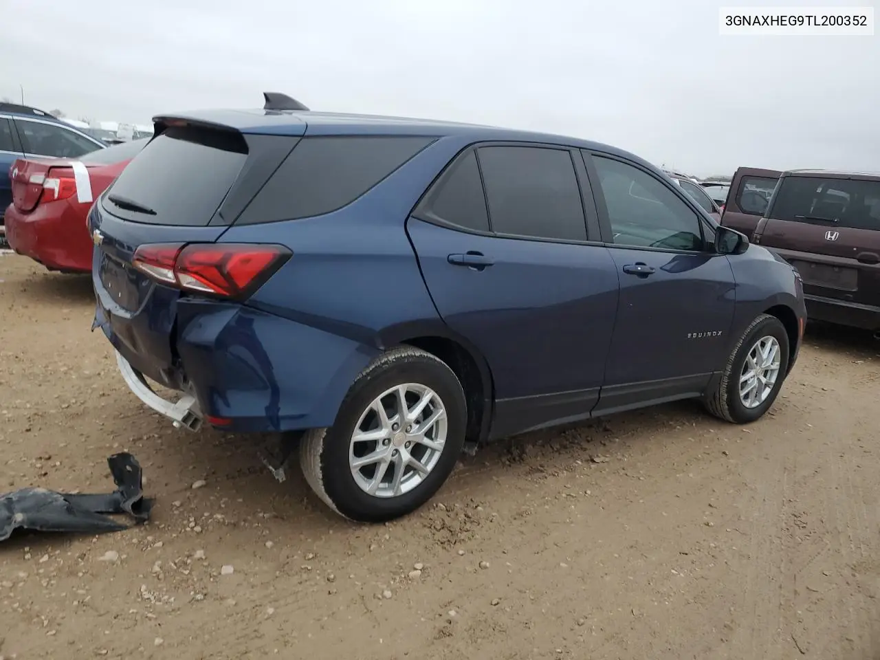 2023 Chevrolet Equinox Ls VIN: 3GNAXHEG9TL200352 Lot: 45038185
