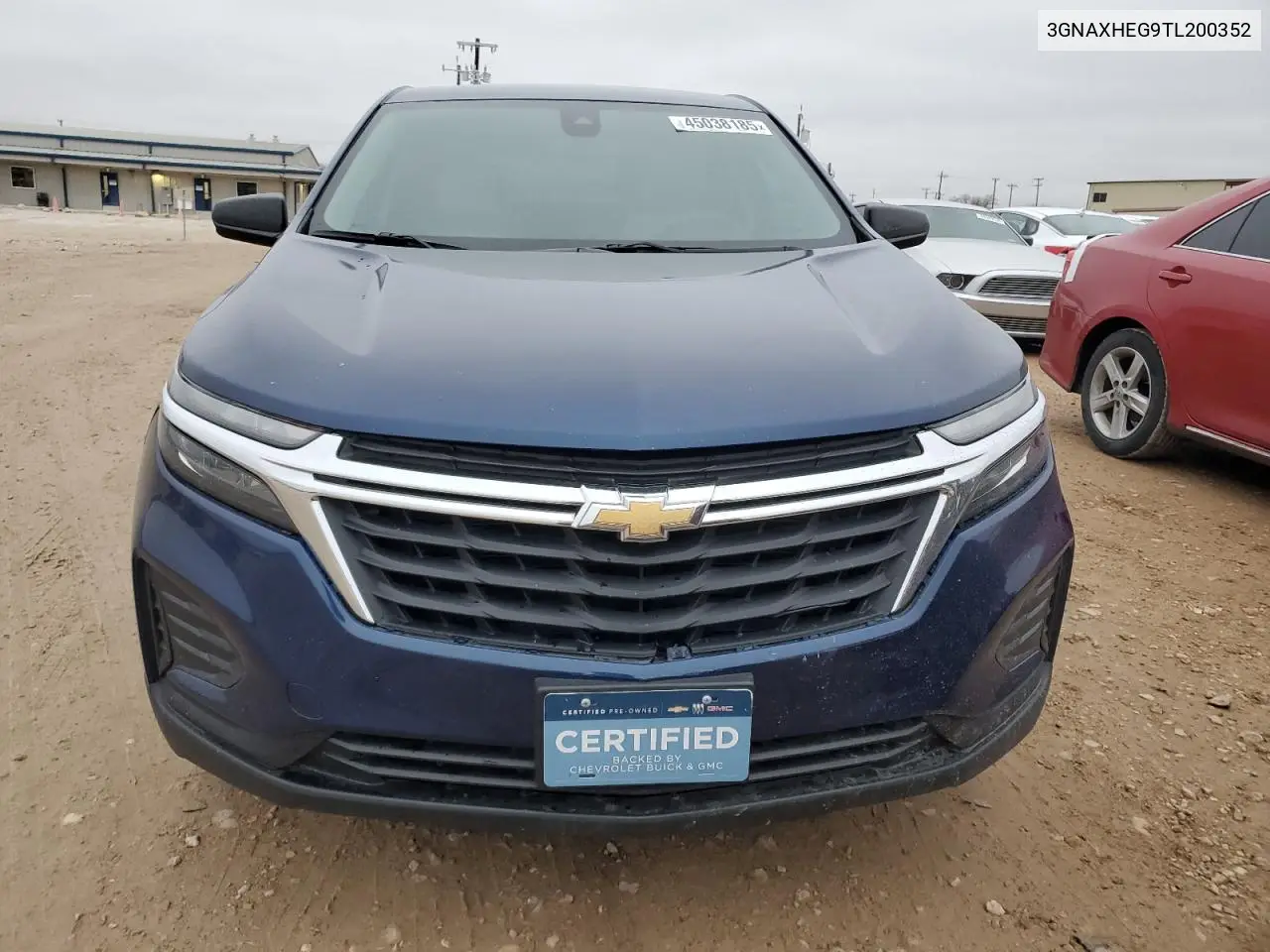 2023 Chevrolet Equinox Ls VIN: 3GNAXHEG9TL200352 Lot: 45038185