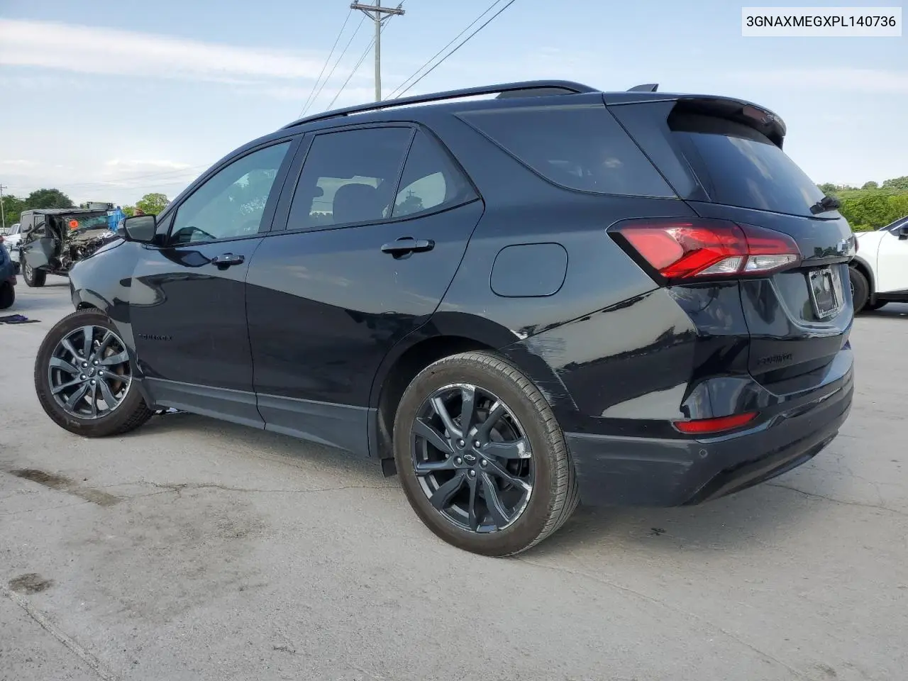 2023 Chevrolet Equinox Rs VIN: 3GNAXMEGXPL140736 Lot: 56400855
