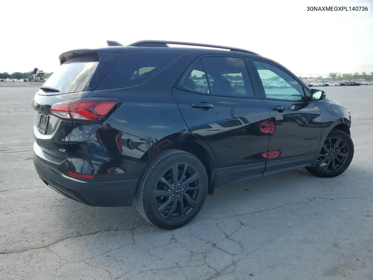 2023 Chevrolet Equinox Rs VIN: 3GNAXMEGXPL140736 Lot: 56400855