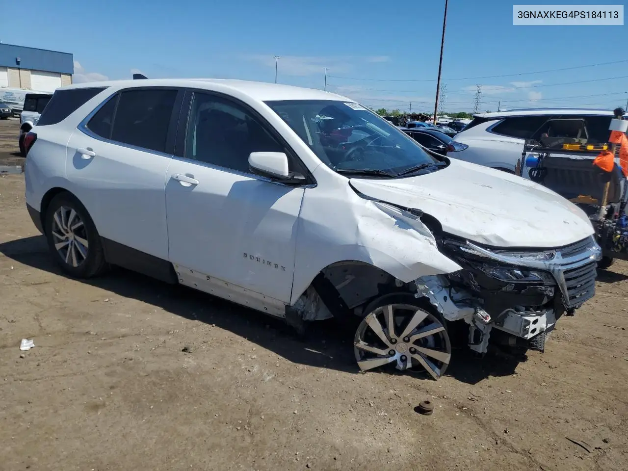 2023 Chevrolet Equinox Lt VIN: 3GNAXKEG4PS184113 Lot: 56842215