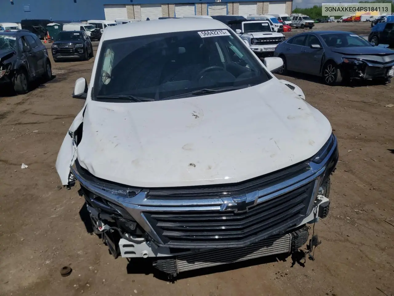 2023 Chevrolet Equinox Lt VIN: 3GNAXKEG4PS184113 Lot: 56842215