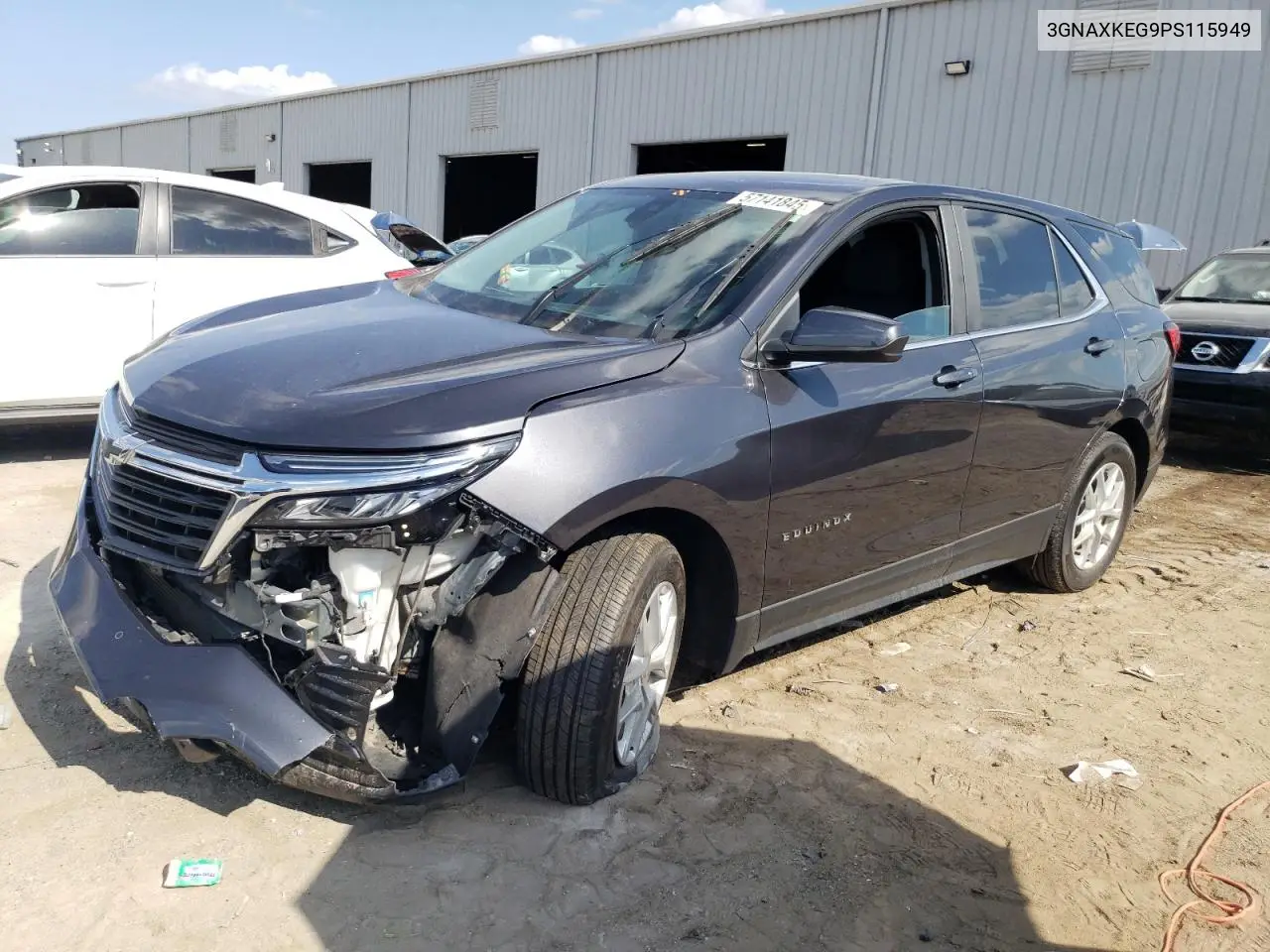 2023 Chevrolet Equinox Lt VIN: 3GNAXKEG9PS115949 Lot: 57141845