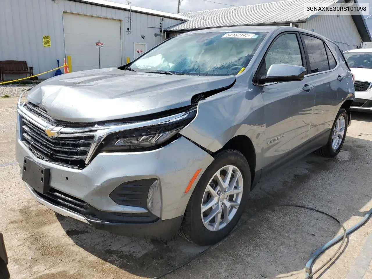 2024 Chevrolet Equinox Lt VIN: 3GNAXKEG0RS101098 Lot: 54162145