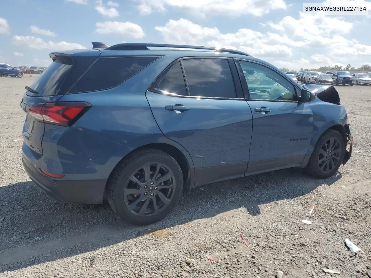 2024 Chevrolet Equinox Rs VIN: 3GNAXWEG3RL227134 Lot: 63004415