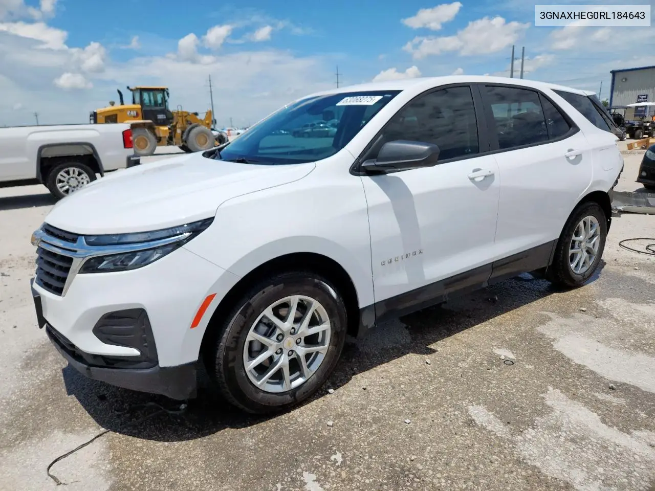 2024 Chevrolet Equinox Ls VIN: 3GNAXHEG0RL184643 Lot: 63088275