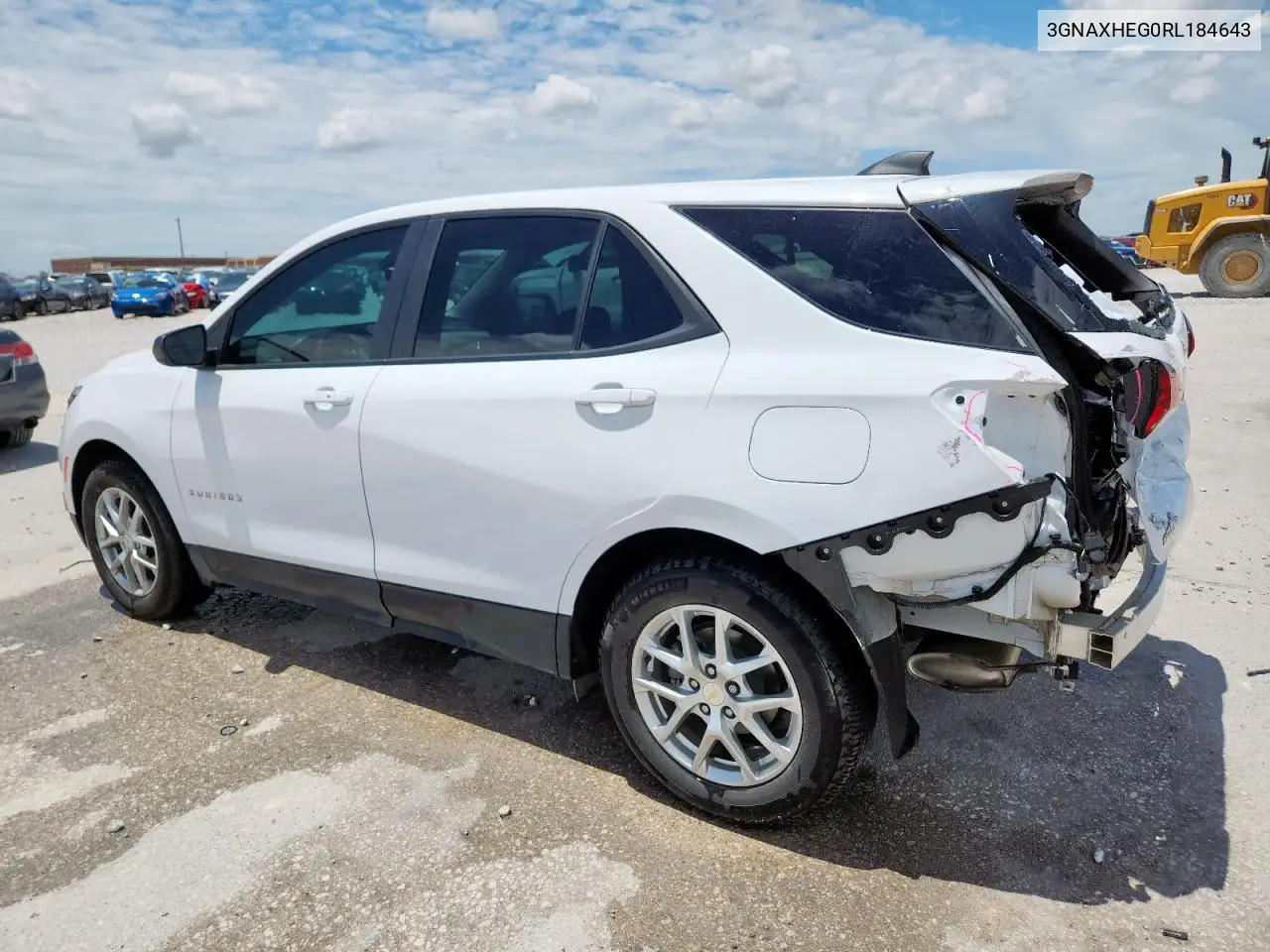 2024 Chevrolet Equinox Ls VIN: 3GNAXHEG0RL184643 Lot: 63088275