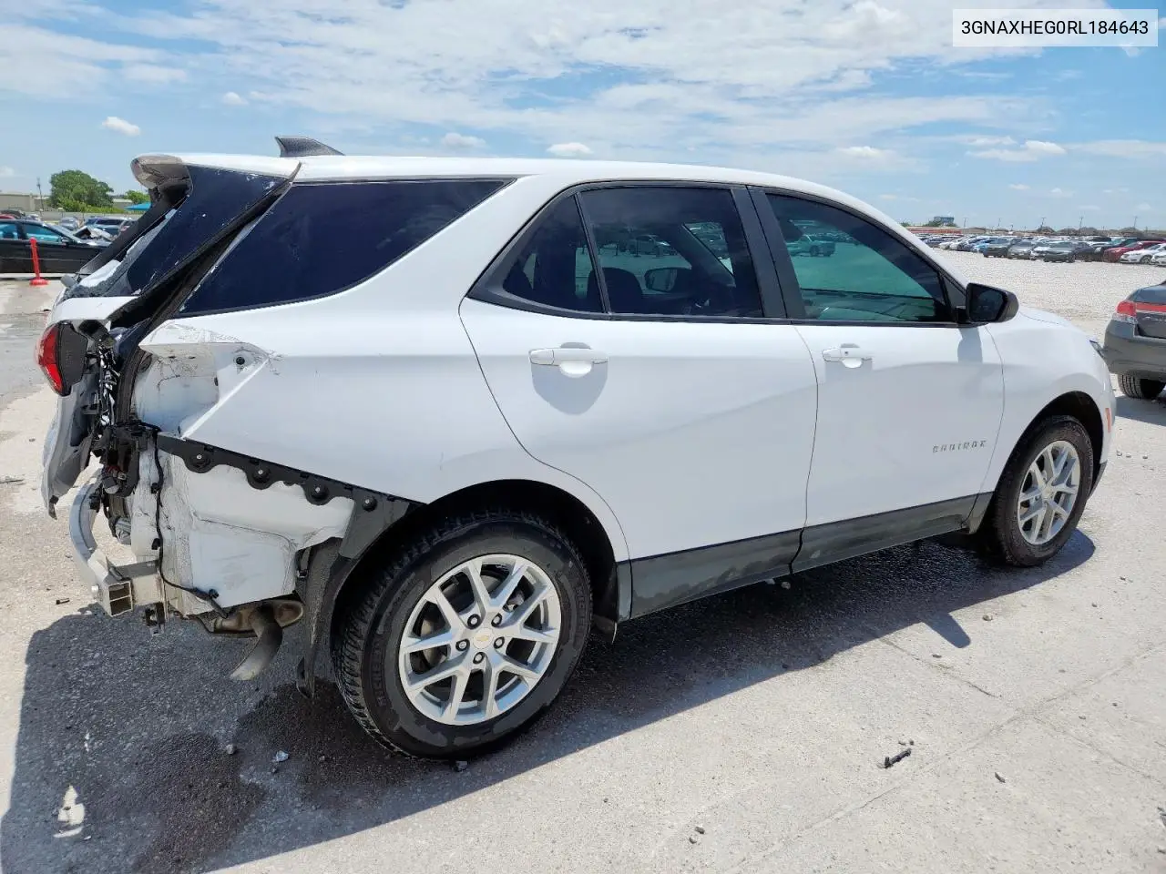 2024 Chevrolet Equinox Ls VIN: 3GNAXHEG0RL184643 Lot: 63088275