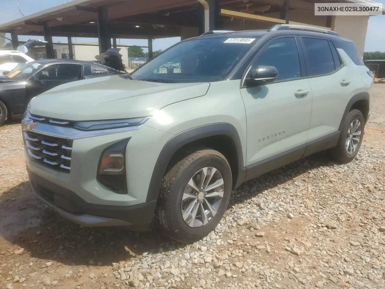 2025 Chevrolet Equinox Lt VIN: 3GNAXHEG2SL300477 Lot: 57013895