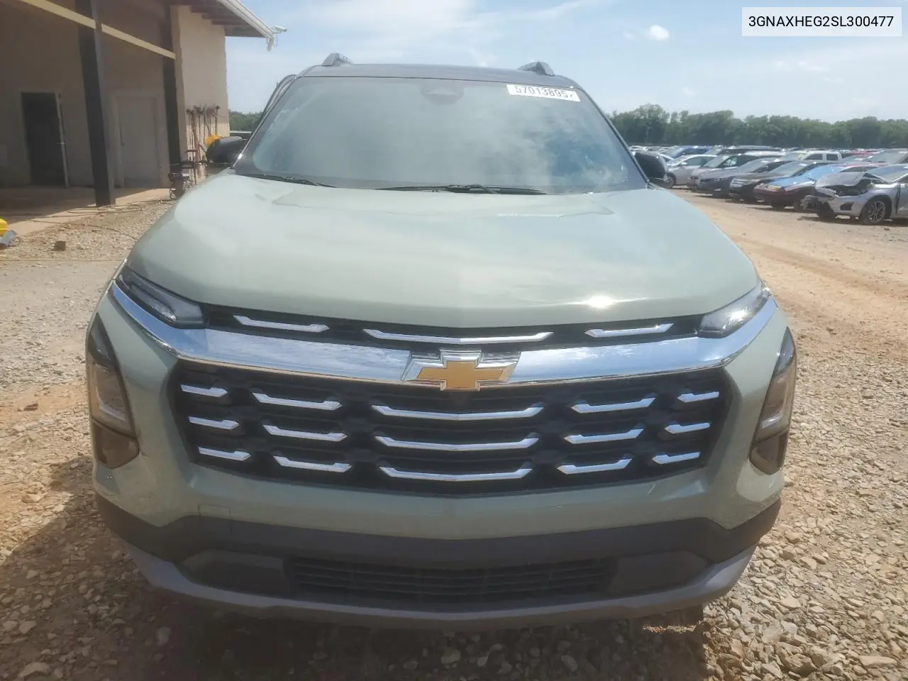 2025 Chevrolet Equinox Lt VIN: 3GNAXHEG2SL300477 Lot: 57013895
