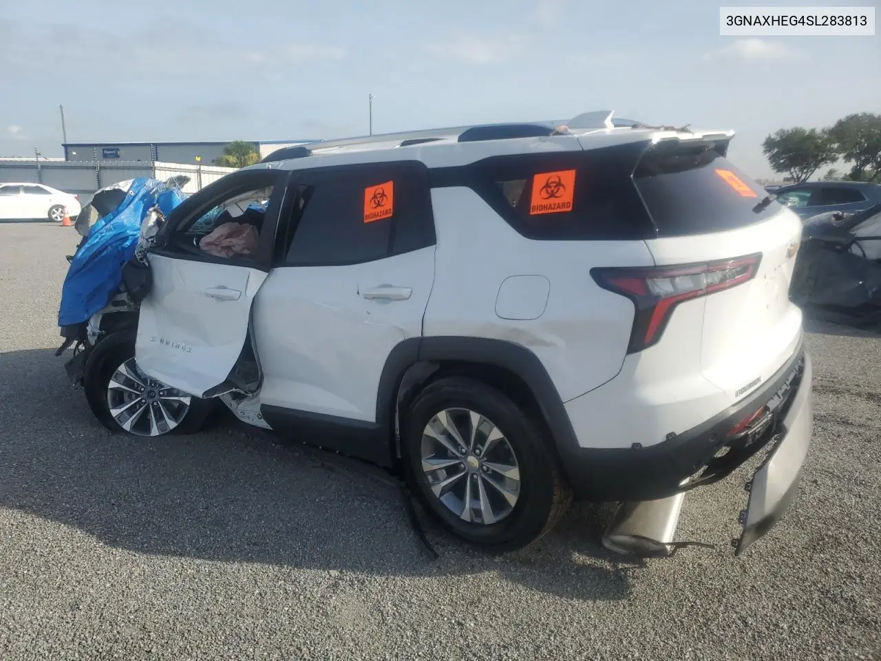 2025 Chevrolet Equinox Lt VIN: 3GNAXHEG4SL283813 Lot: 59668905