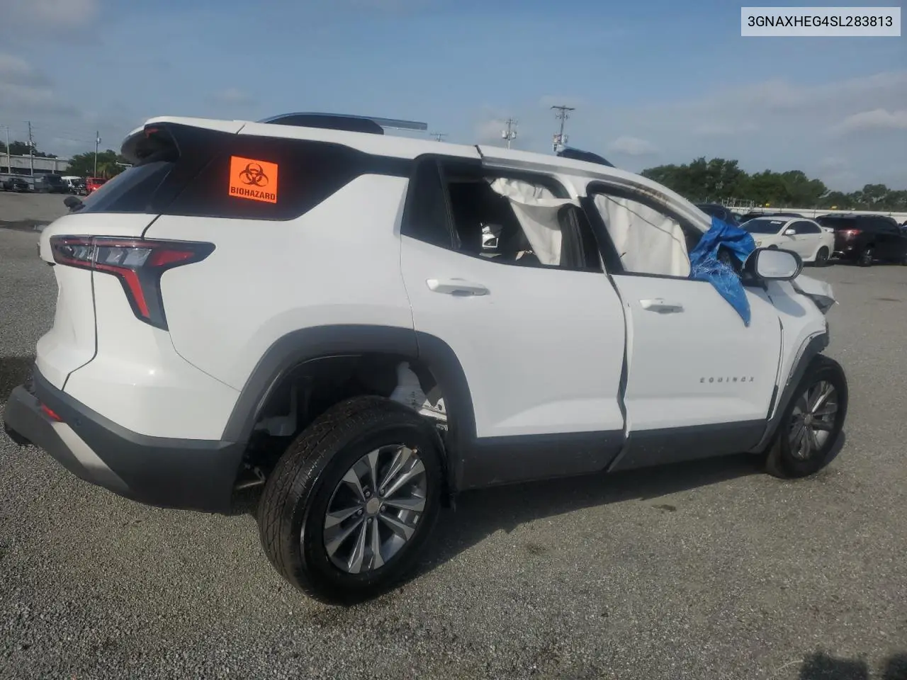 2025 Chevrolet Equinox Lt VIN: 3GNAXHEG4SL283813 Lot: 59668905