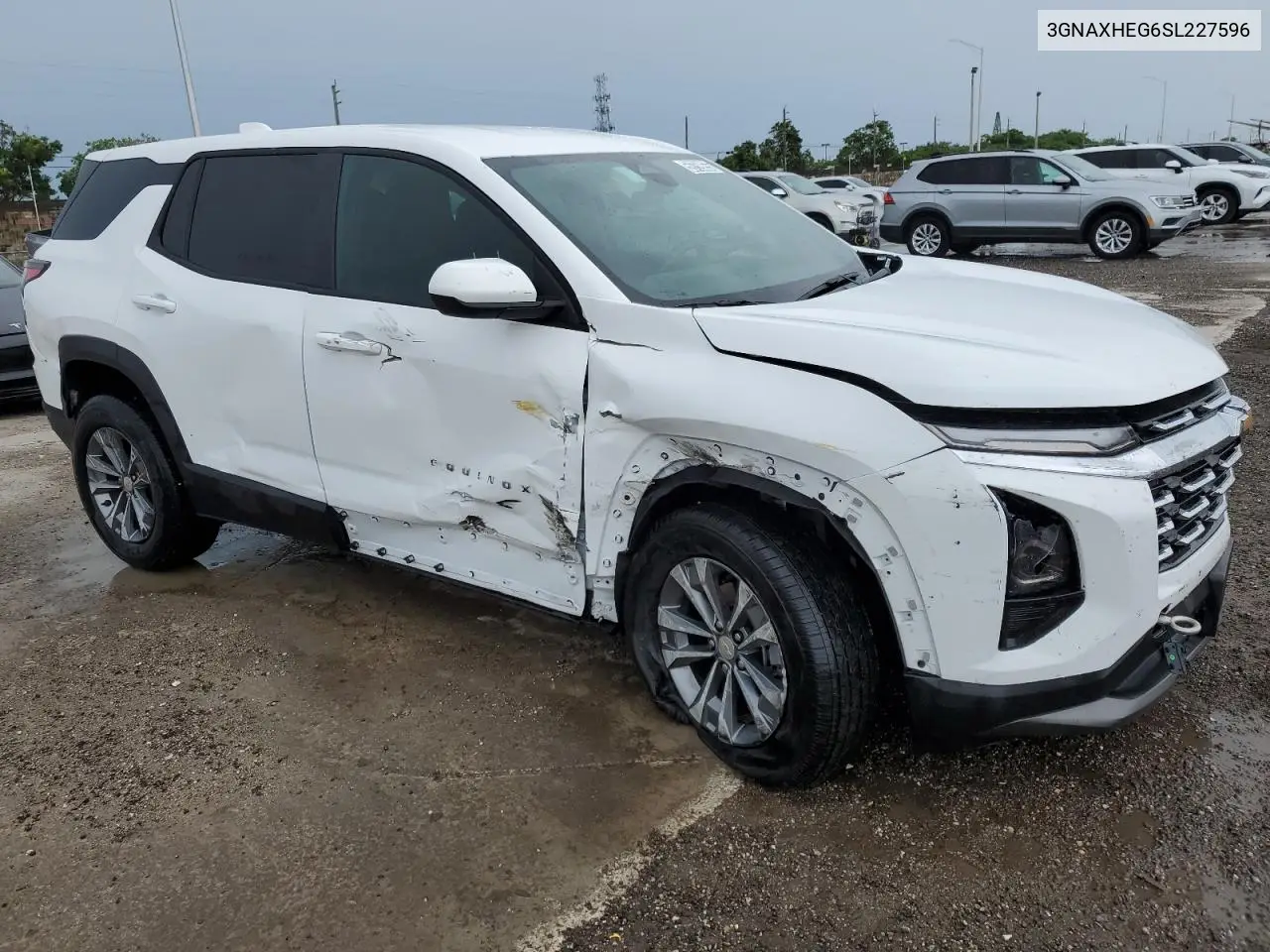 2025 Chevrolet Equinox Lt VIN: 3GNAXHEG6SL227596 Lot: 59759055