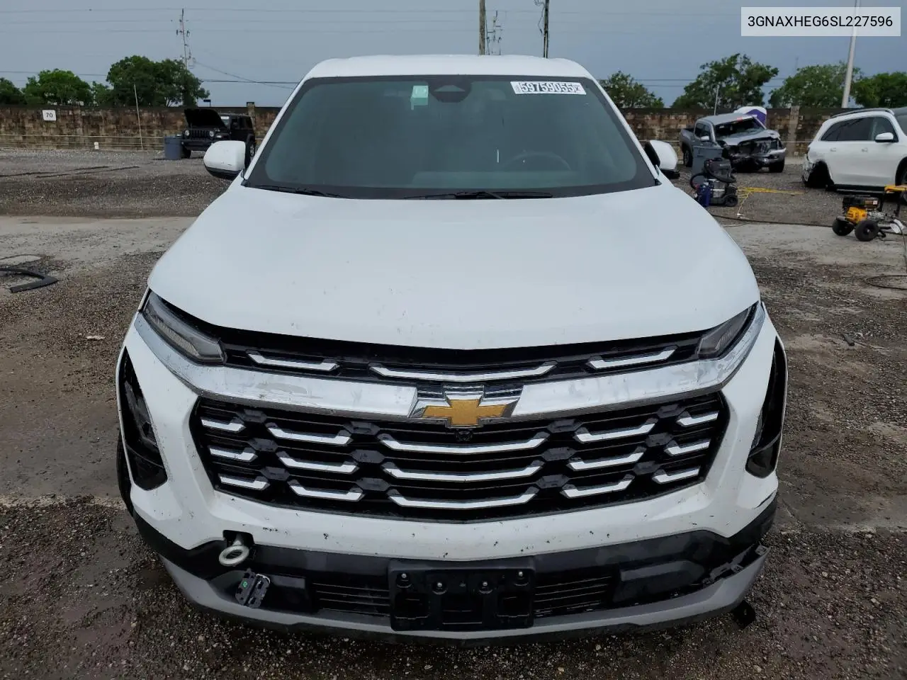 2025 Chevrolet Equinox Lt VIN: 3GNAXHEG6SL227596 Lot: 59759055