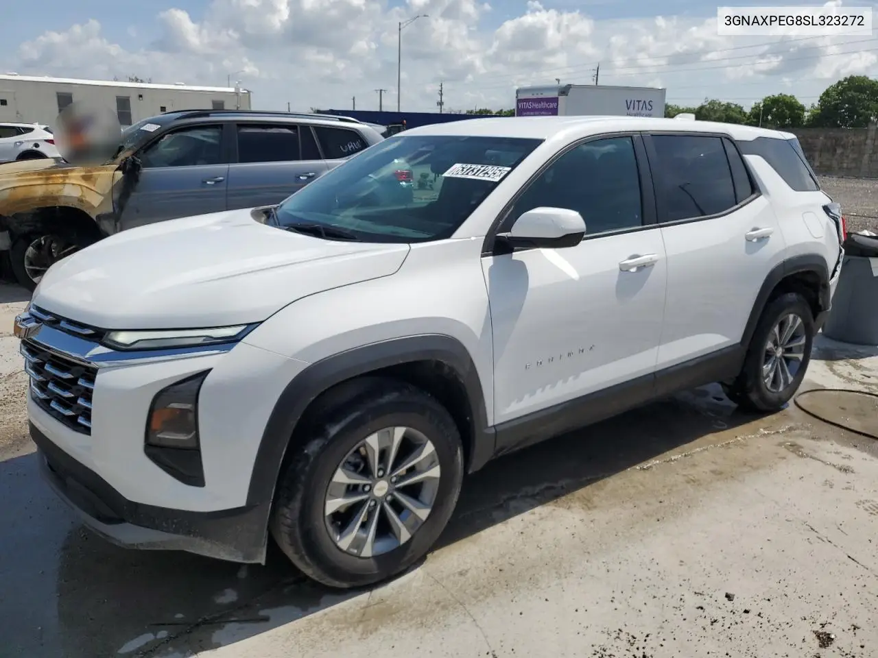 2025 Chevrolet Equinox Lt VIN: 3GNAXPEG8SL323272 Lot: 63731295