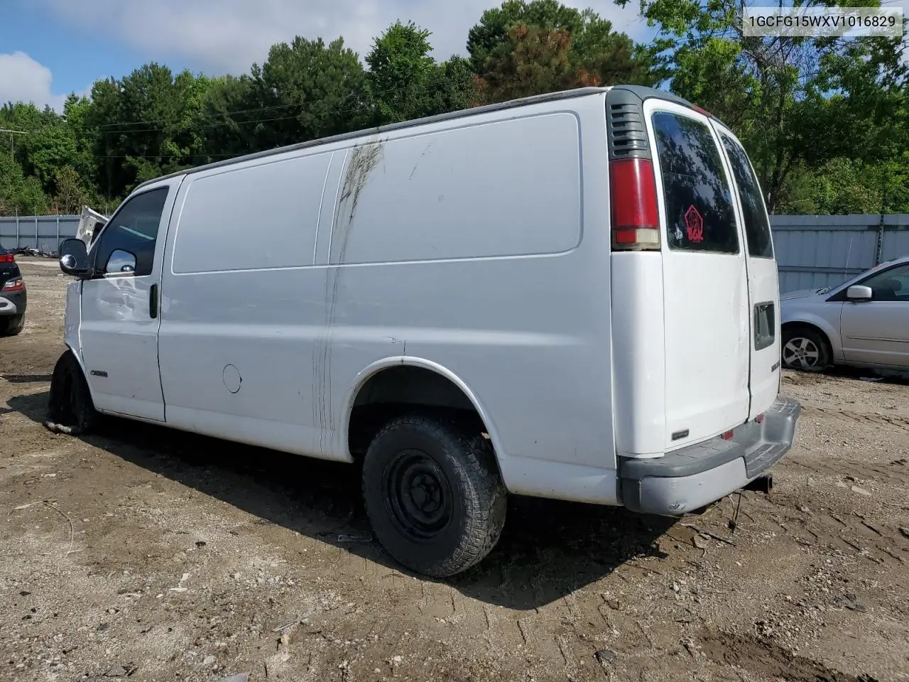 1997 Chevrolet Express G1500 VIN: 1GCFG15WXV1016829 Lot: 60057865