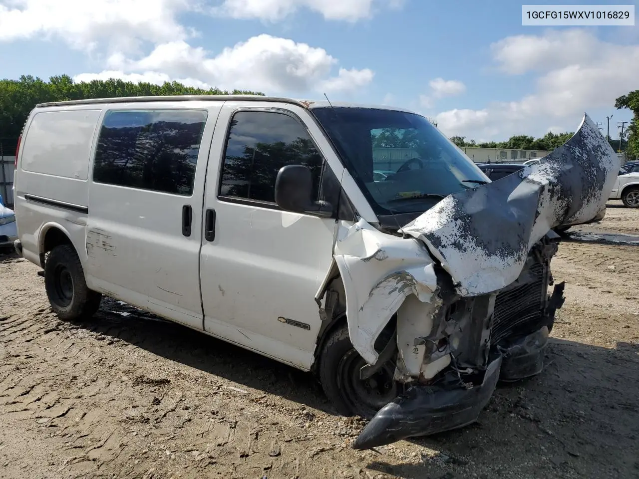 1997 Chevrolet Express G1500 VIN: 1GCFG15WXV1016829 Lot: 60057865