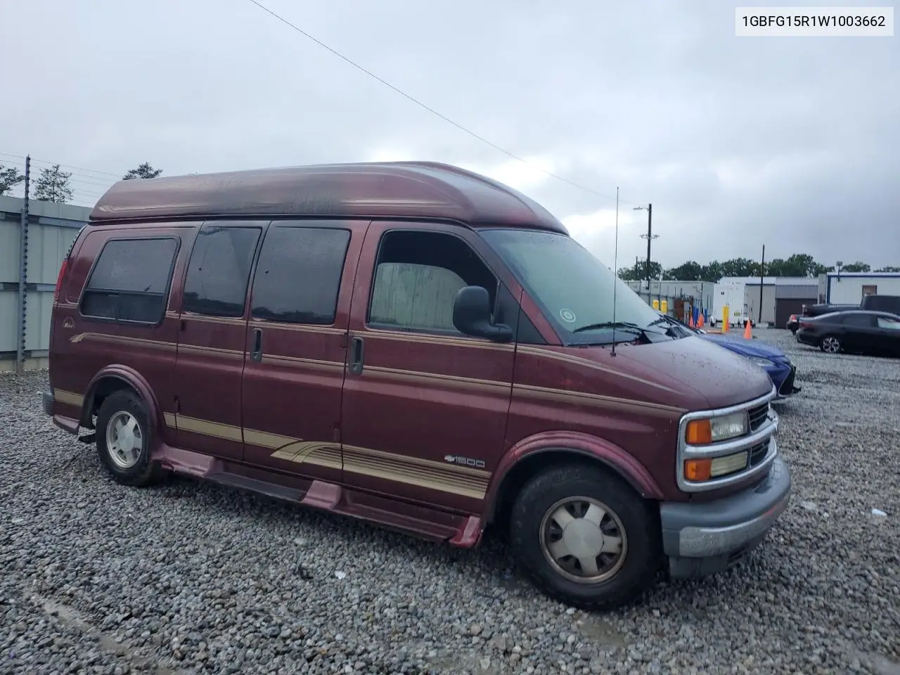 1998 Chevrolet Express G1500 VIN: 1GBFG15R1W1003662 Lot: 56360355