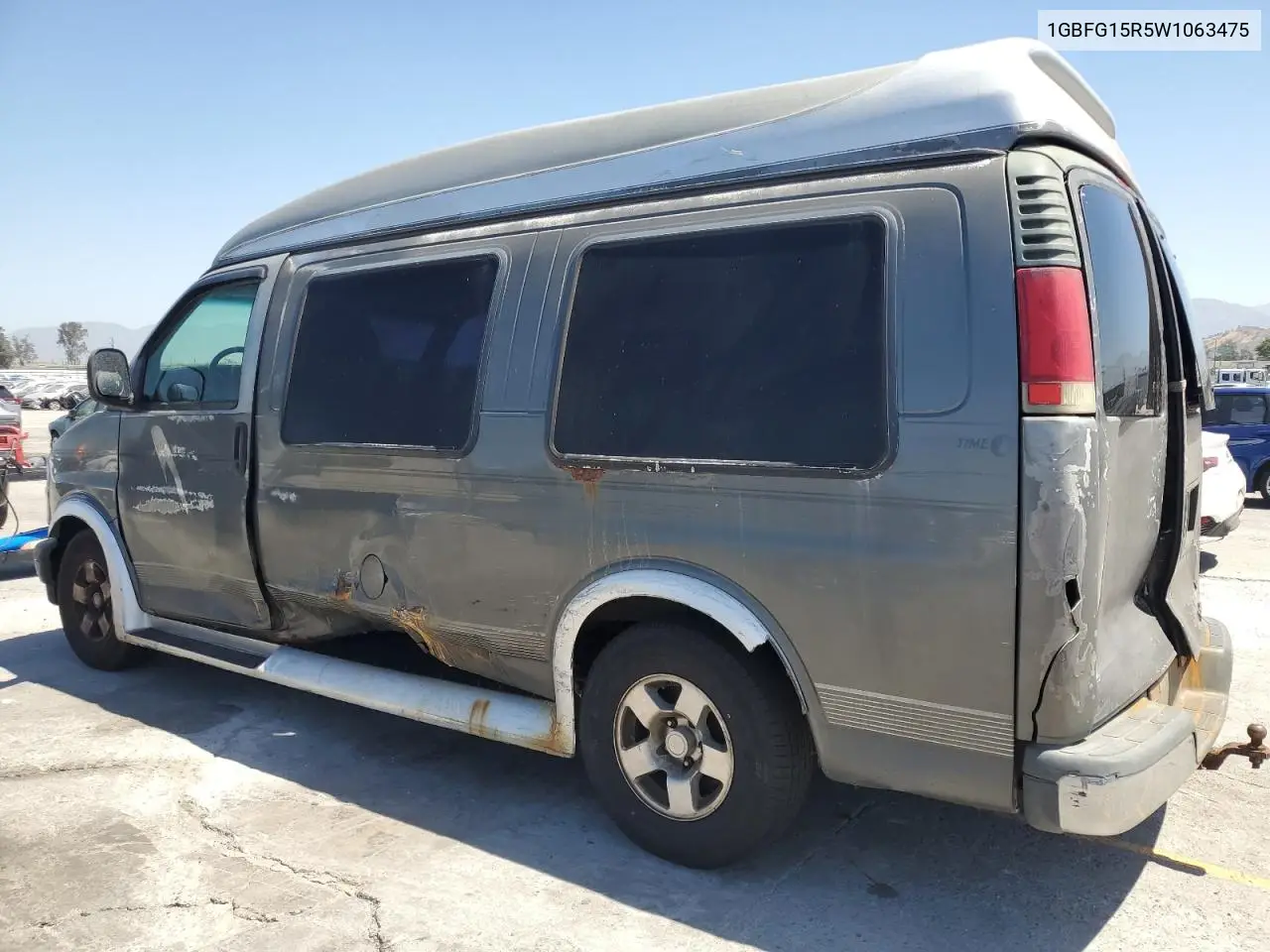 1998 Chevrolet Express G1500 VIN: 1GBFG15R5W1063475 Lot: 60685705