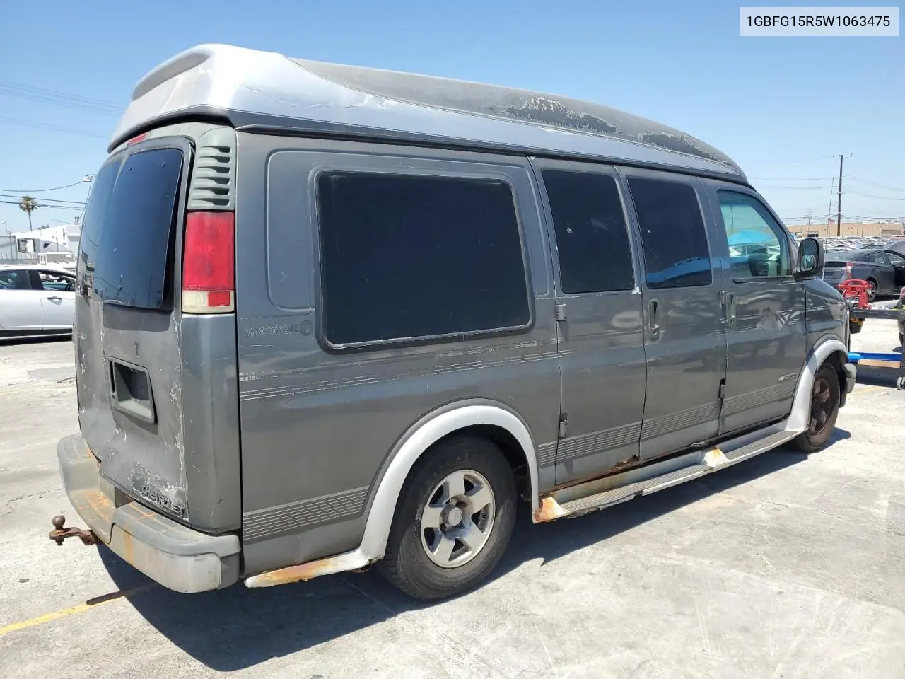 1998 Chevrolet Express G1500 VIN: 1GBFG15R5W1063475 Lot: 60685705