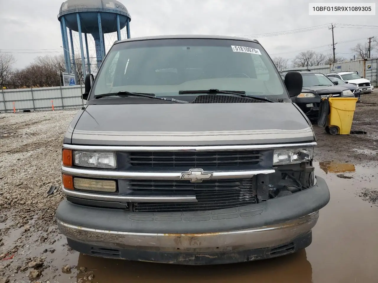 1999 Chevrolet Express G1500 VIN: 1GBFG15R9X1089305 Lot: 51810075