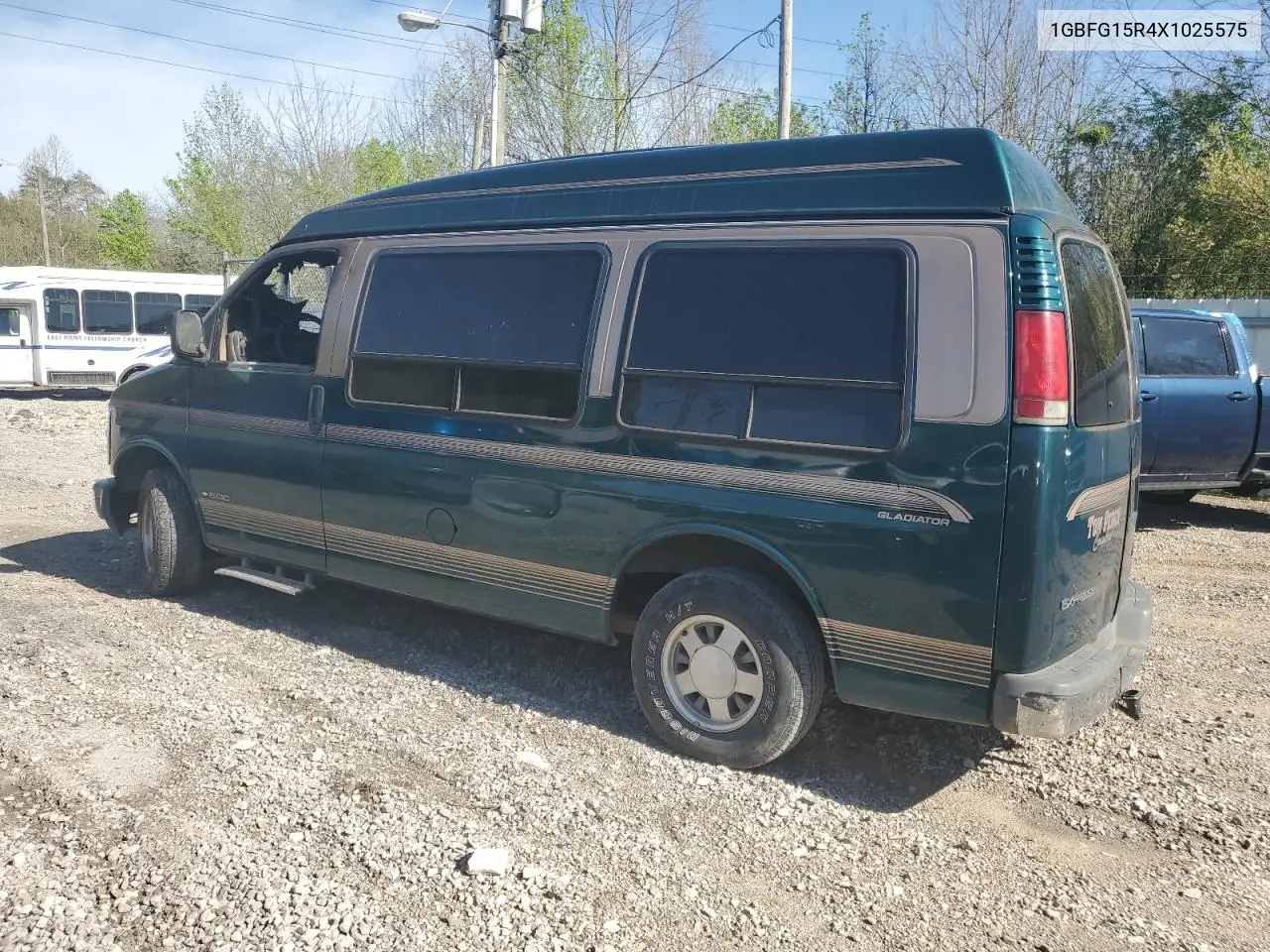 1999 Chevrolet Express G1500 VIN: 1GBFG15R4X1025575 Lot: 54046905