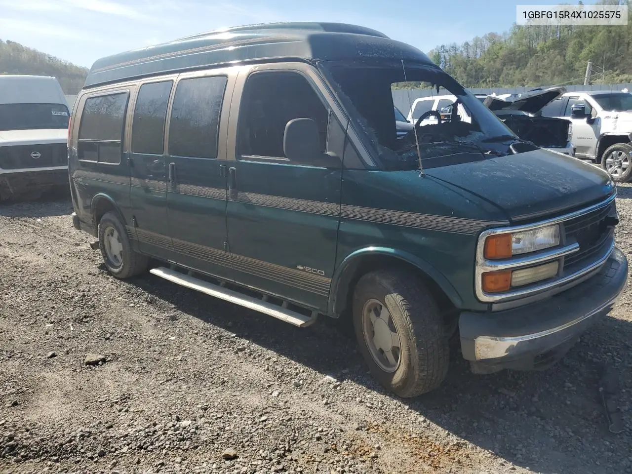1999 Chevrolet Express G1500 VIN: 1GBFG15R4X1025575 Lot: 54046905