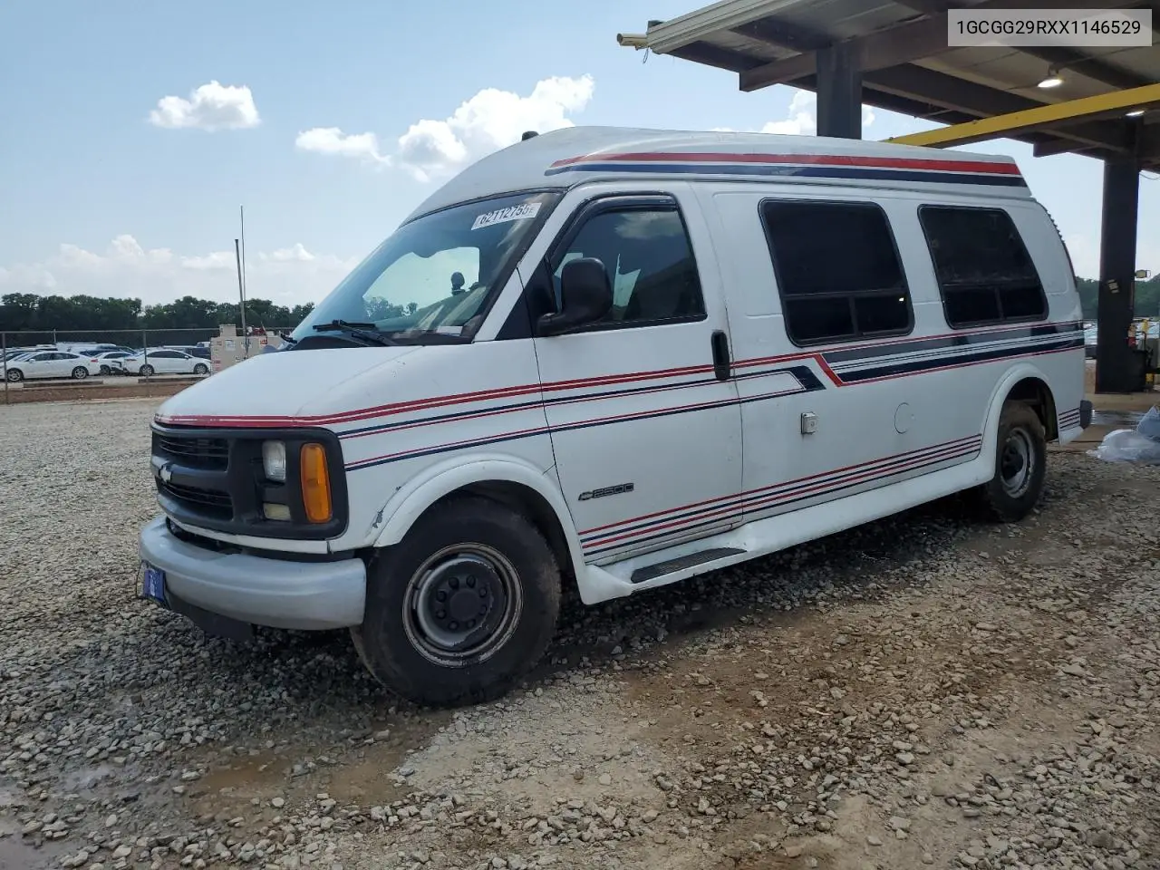 1999 Chevrolet Express G2500 VIN: 1GCGG29RXX1146529 Lot: 62112755