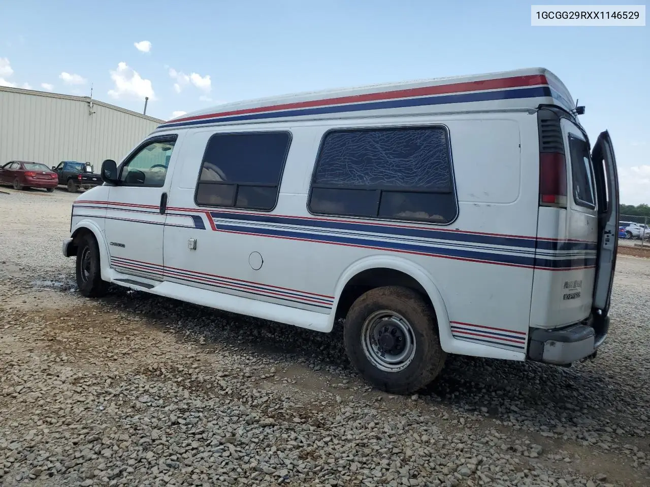1999 Chevrolet Express G2500 VIN: 1GCGG29RXX1146529 Lot: 62112755