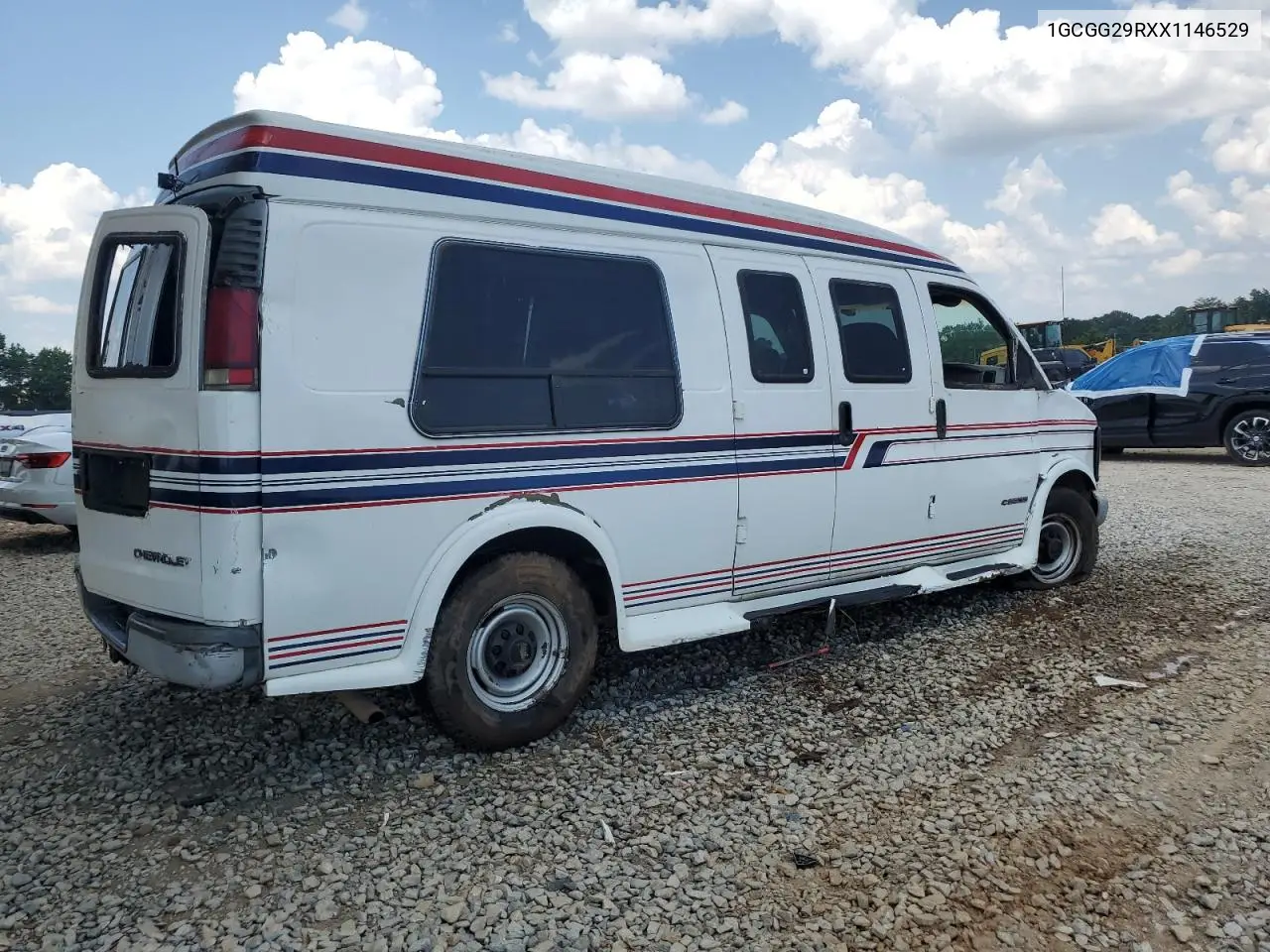 1999 Chevrolet Express G2500 VIN: 1GCGG29RXX1146529 Lot: 62112755