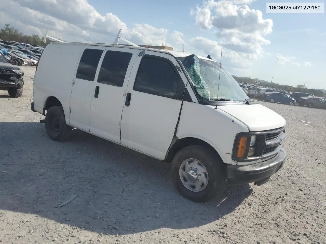 2000 Chevrolet Express G2500 VIN: 1GCGG25R4Y1279150 Lot: 51693355