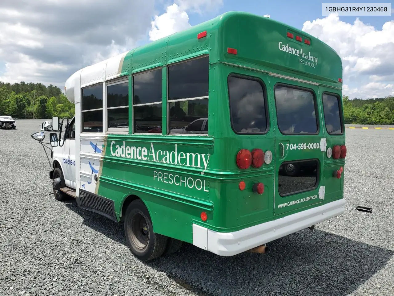 2000 Chevrolet Express G3500 VIN: 1GBHG31R4Y1230468 Lot: 57080685