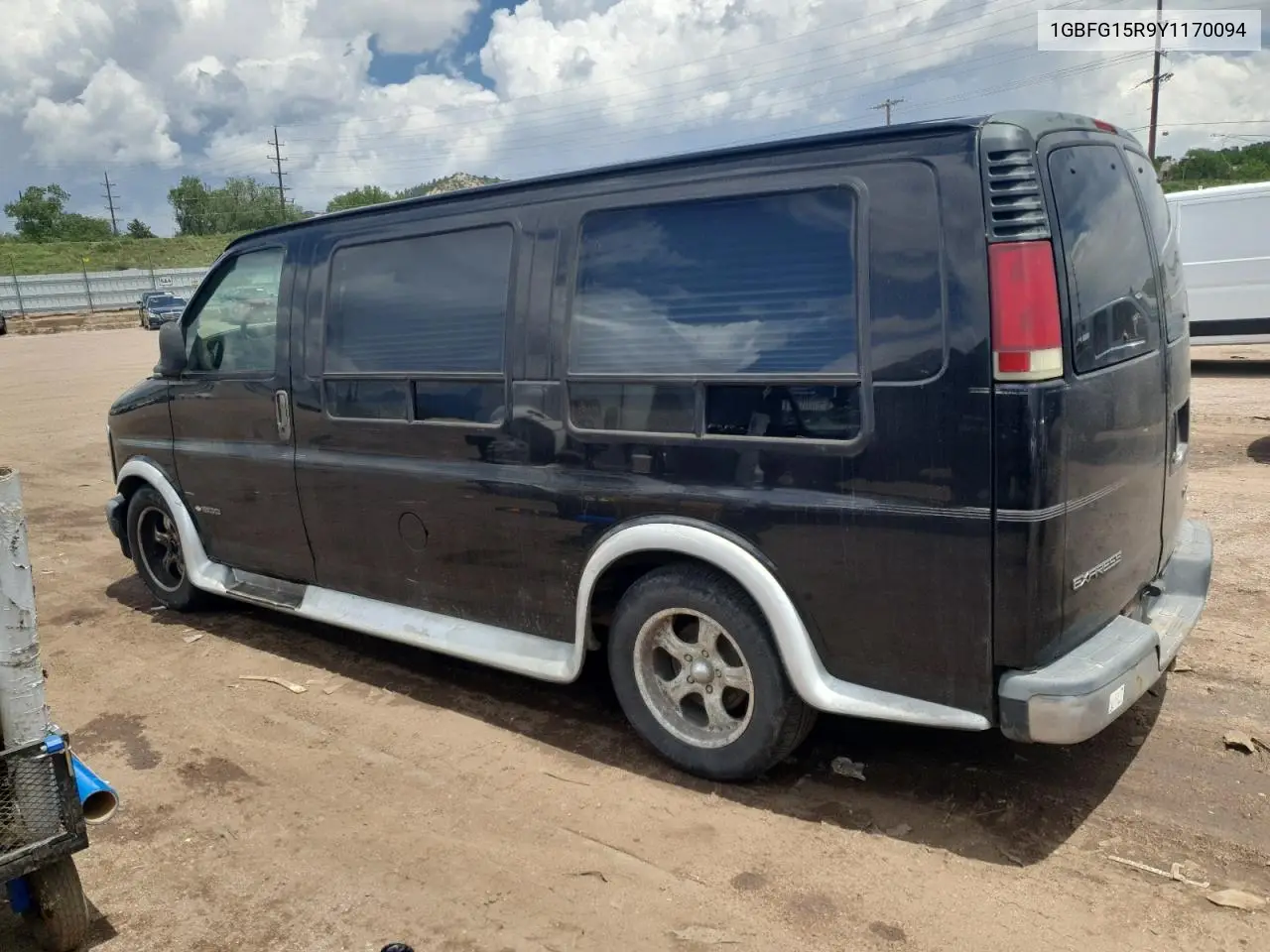 2000 Chevrolet Express G1500 VIN: 1GBFG15R9Y1170094 Lot: 59814765