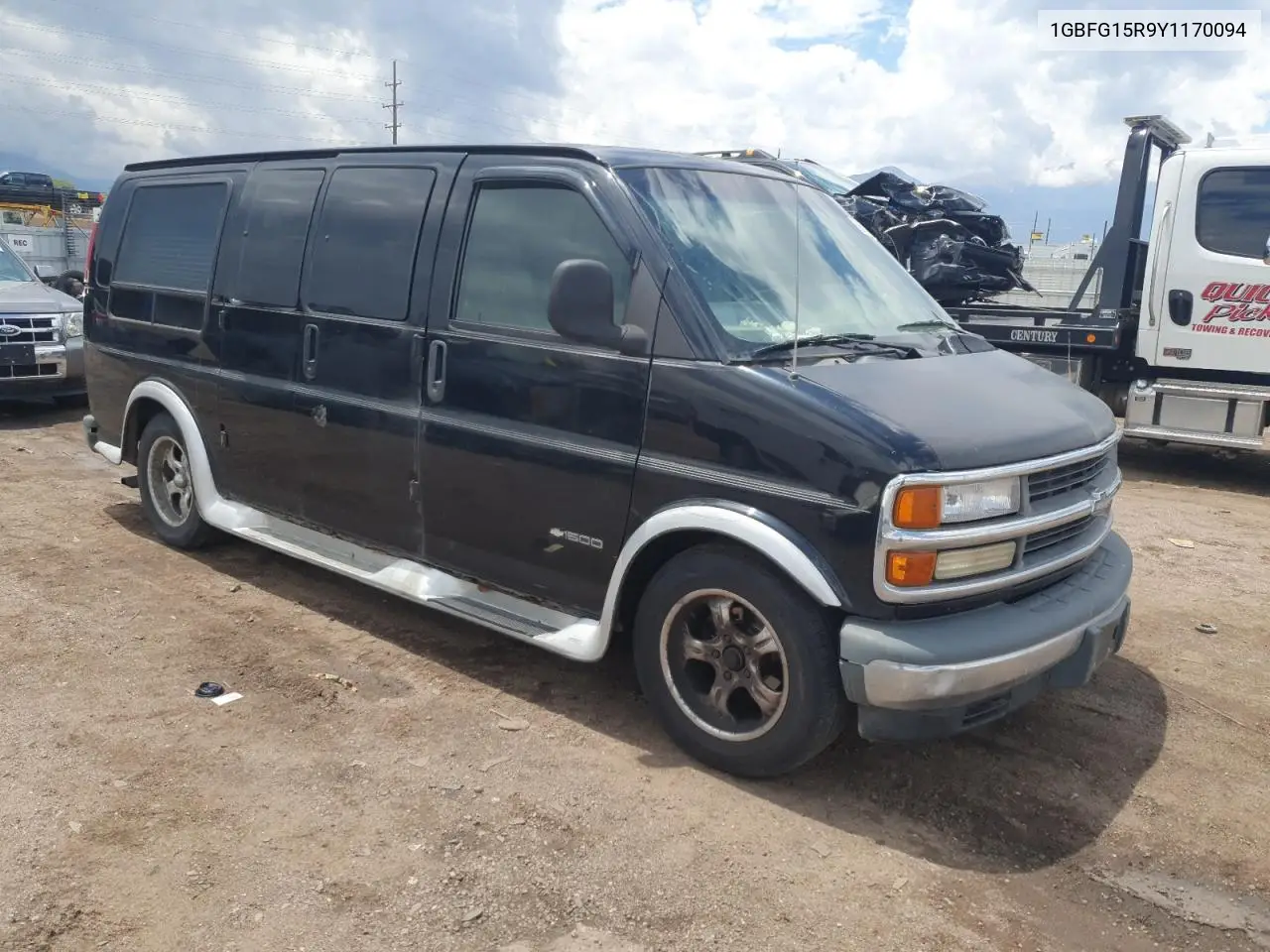 2000 Chevrolet Express G1500 VIN: 1GBFG15R9Y1170094 Lot: 59814765