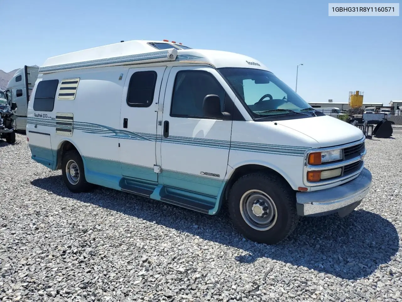 2000 Chevrolet Express G3500 VIN: 1GBHG31R8Y1160571 Lot: 60854655