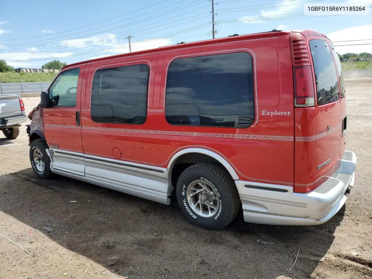 2000 Chevrolet Express G1500 VIN: 1GBFG15R6Y1185264 Lot: 61132965
