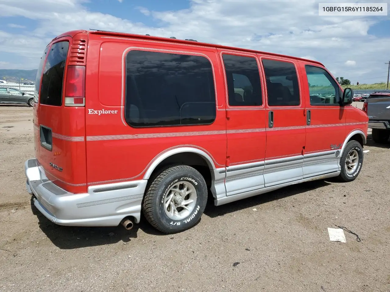 2000 Chevrolet Express G1500 VIN: 1GBFG15R6Y1185264 Lot: 61132965