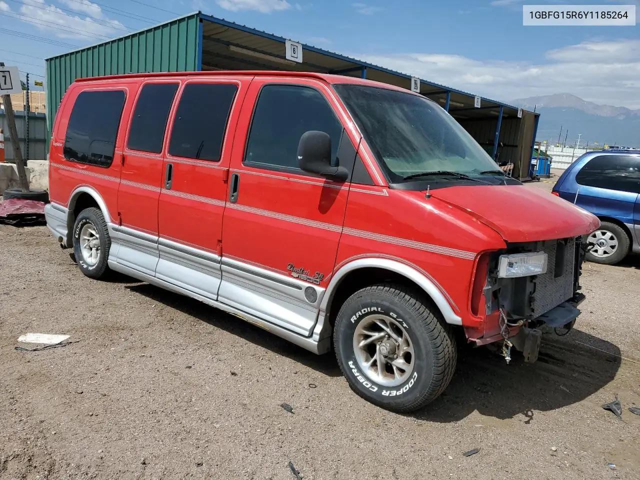 2000 Chevrolet Express G1500 VIN: 1GBFG15R6Y1185264 Lot: 61132965