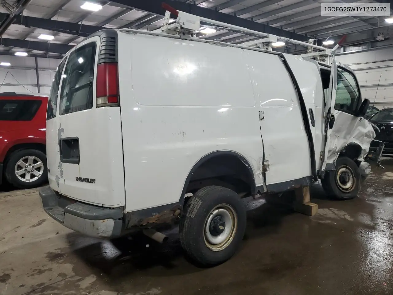 2000 Chevrolet Express G2500 VIN: 1GCFG25W1Y1273470 Lot: 61812425