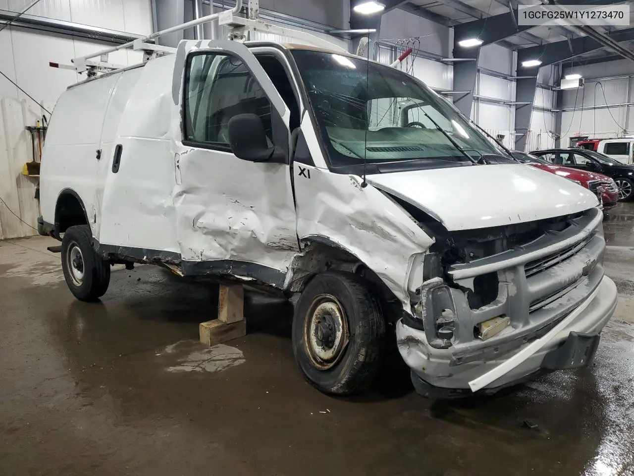 2000 Chevrolet Express G2500 VIN: 1GCFG25W1Y1273470 Lot: 61812425