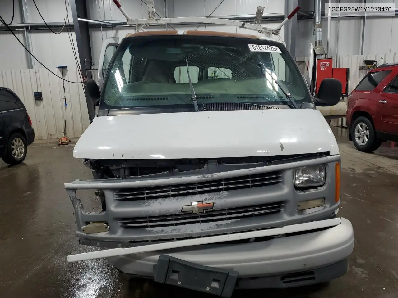 2000 Chevrolet Express G2500 VIN: 1GCFG25W1Y1273470 Lot: 61812425