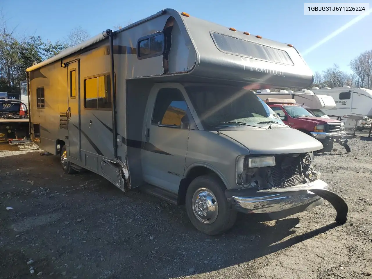 2000 Chevrolet Express G3500 VIN: 1GBJG31J6Y1226224 Lot: 78899114