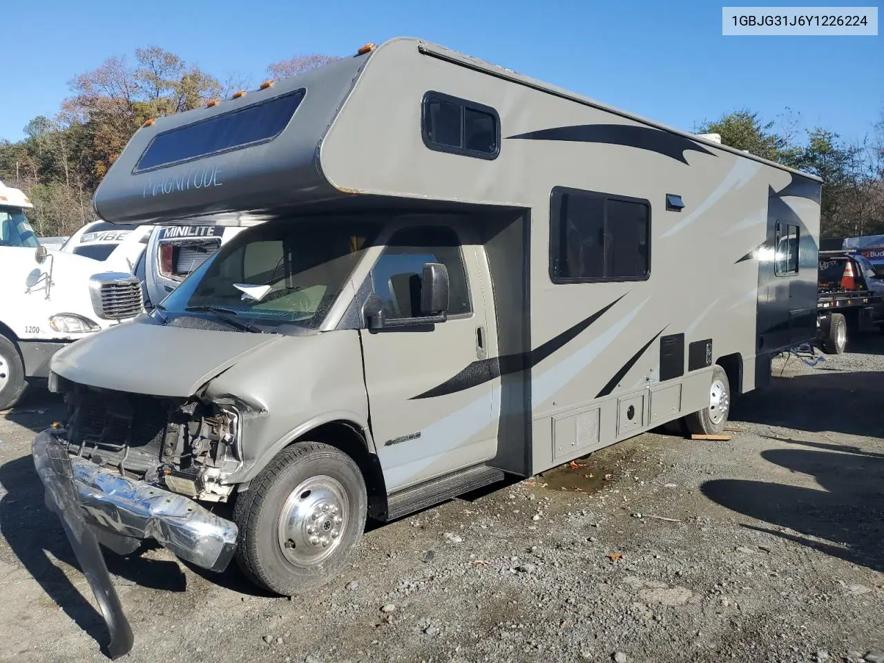 2000 Chevrolet Express G3500 VIN: 1GBJG31J6Y1226224 Lot: 78899114