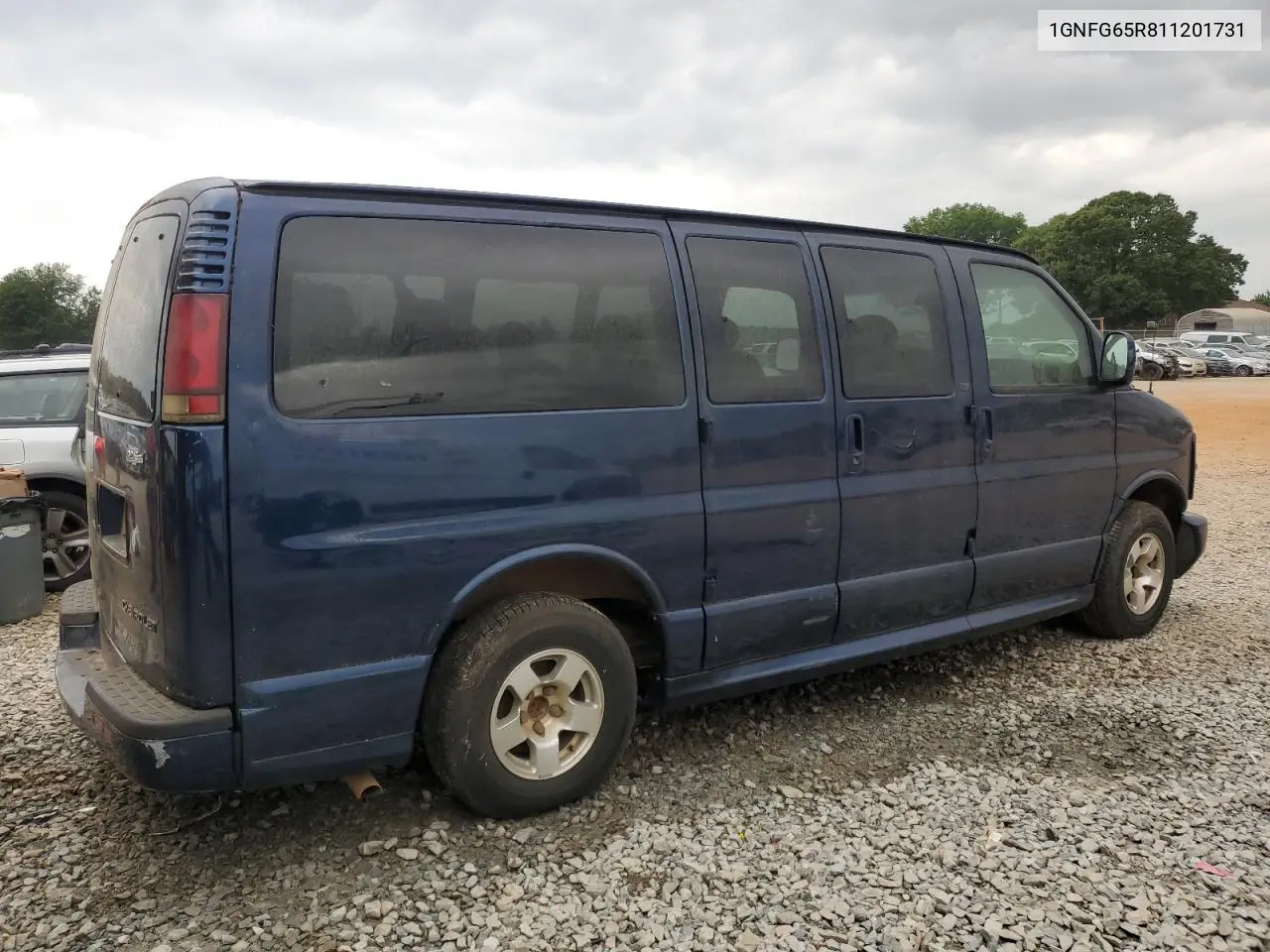 2001 Chevrolet Express G1500 VIN: 1GNFG65R811201731 Lot: 56220985