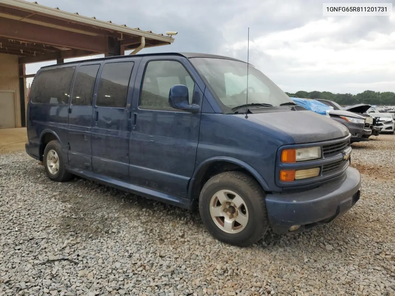 2001 Chevrolet Express G1500 VIN: 1GNFG65R811201731 Lot: 56220985