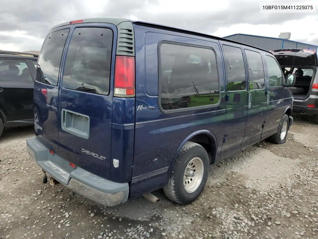 2001 Chevrolet Express G1500 VIN: 1GBFG15M411225075 Lot: 56948945